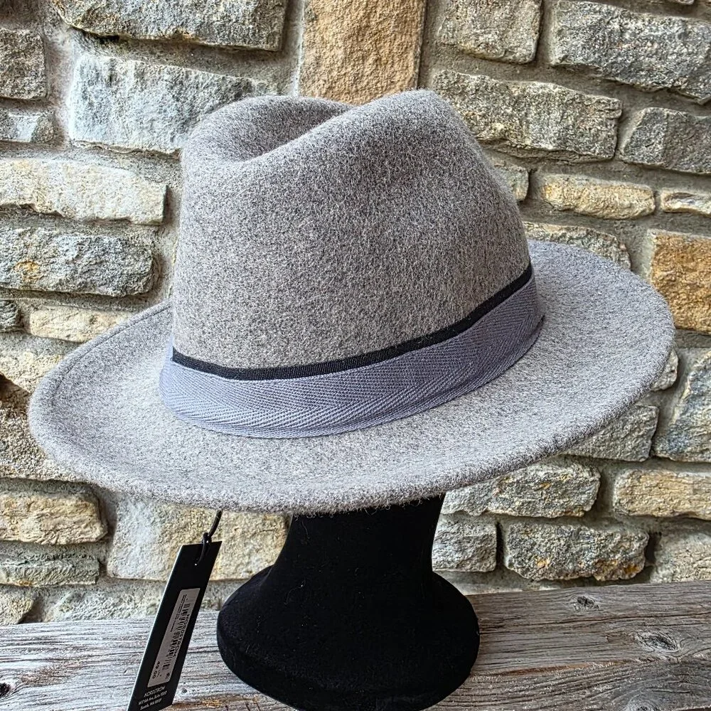 Nordstrom Fedora Gray NWT - Picture 2 of 3